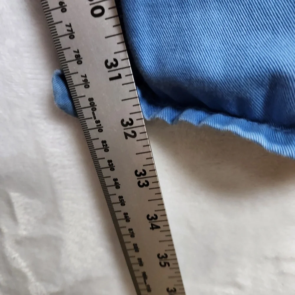 True Religion Mens Blue Pants Size 33 Distressed Denim‎ Jeans